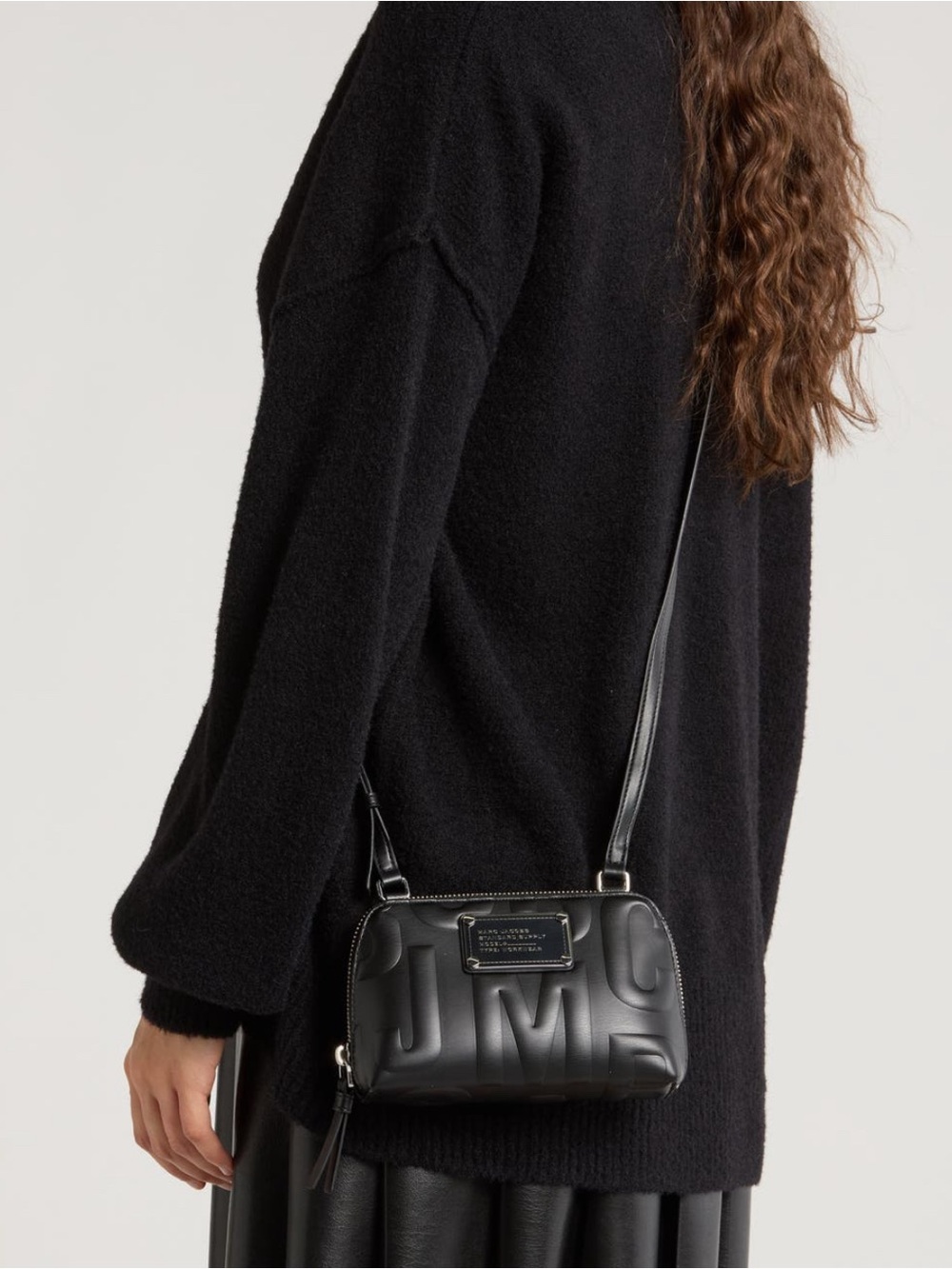 Marc Jacob’s Black Quilted Crossbody Bag - Women